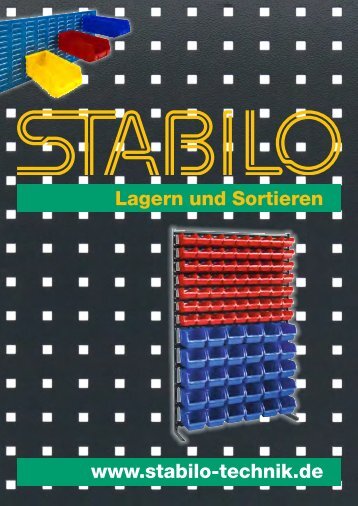 Lagern und Sortieren | Betriebseinrichtung | Werkstatt - www.stabilo-technik.de