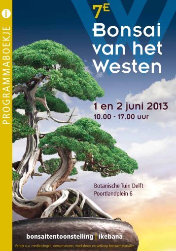 7E Bonsai van het Westen - Bonsai vh Westen