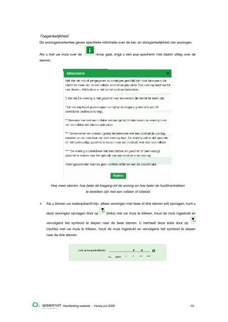 Handleiding website Woonnet Rijnmond