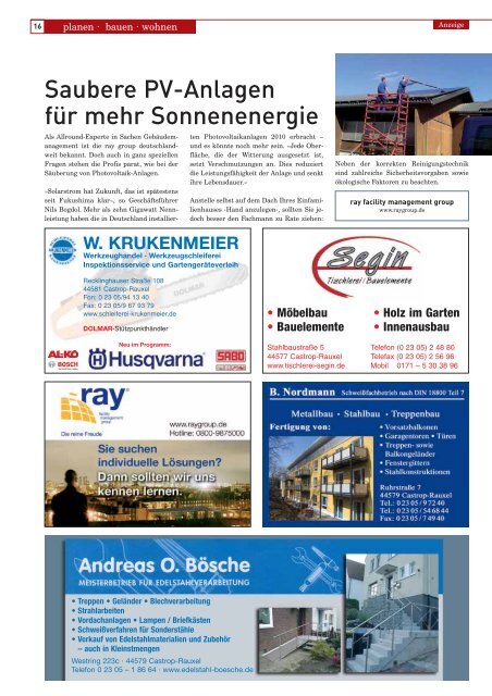 Castrop-Rauxel - Stadtmagazin