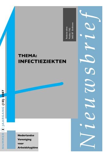 Infectieziekten - Nederlandse Vereniging voor Arbeidshygiëne