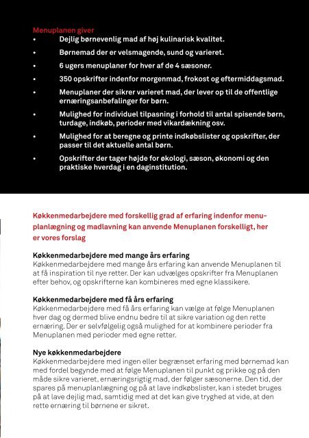 Se også folder om Menuplanen (download pdf) - Københavns Madhus