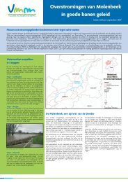 Overstromingen van Molenbeek in goede banen geleid - Vlaamse ...