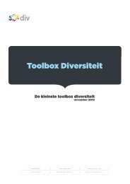 Toolbox Diversiteit - Duizend en één Kracht