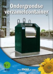 Ondergrondse verzamelcontainer - Gad