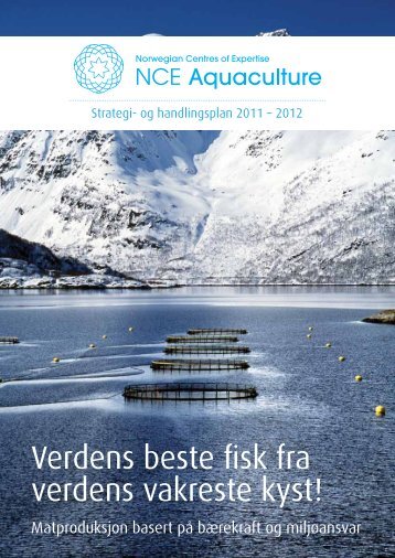 Strategi- og handlingsplan 2011-2012 - NCE Aquaculture