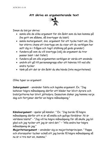 Argumenterande Text Om Droger