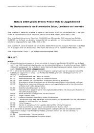 Aanwijzingsbesluit Drents-Friese Wold 2011 - Natura 2000 ...
