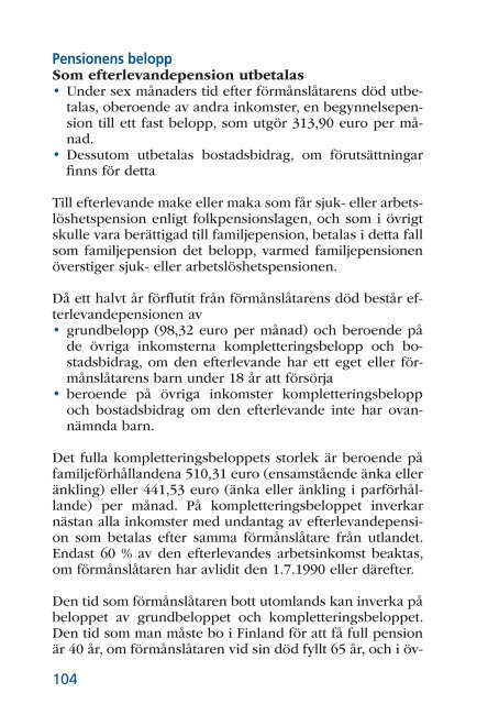 Arbetspension och övrig sosialförsäkring 2012 - Tela