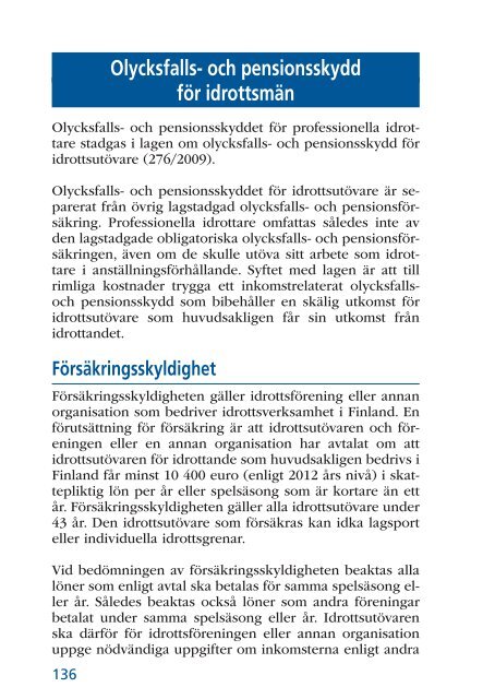 Arbetspension och övrig sosialförsäkring 2012 - Tela