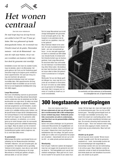 Download de hele krant - Binnenstadskrant