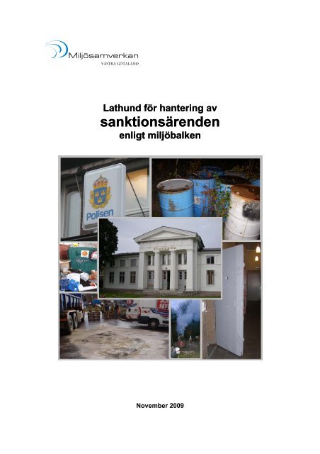 Lathund för hantering av sanktionsärenden enligt miljöbalken