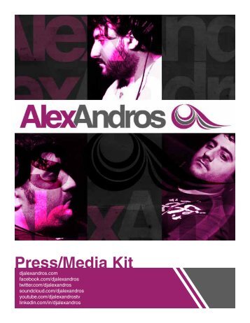 Press/Media Kit - Alex Andros Online