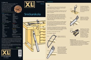 Snickarskola - XL Bygg