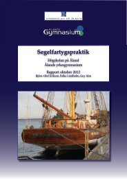 2012 Segelpraktik i ord och bild - Ålands Sjöfart