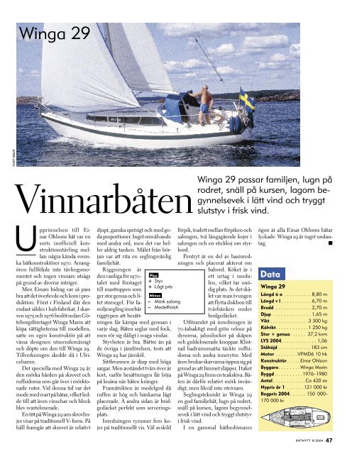 båtnytt 8/04 - Winga 29