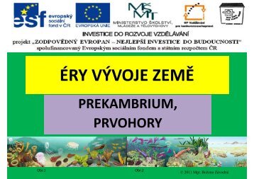 ÉRY VÝVOJE ZEMĚ