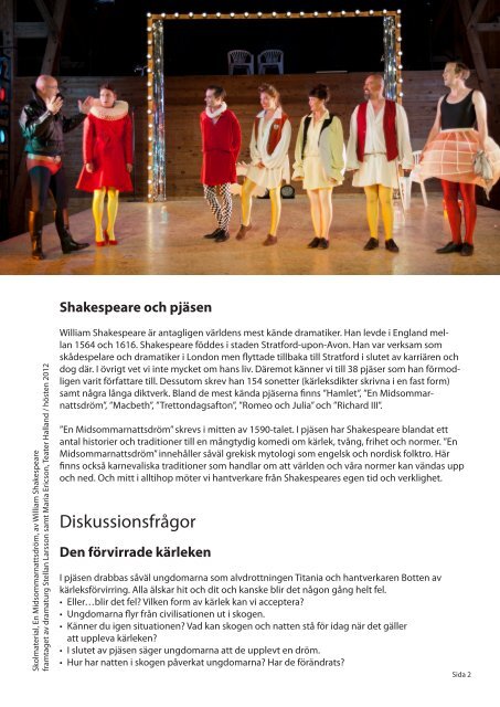 En Midsommarnattsdröm - Teater Halland