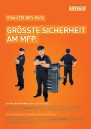 GRÖSSTE SICHERHEIT AM MFP.