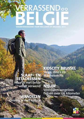 Brochure Verrassend Belgie 2013 - Ardenner Vakantiehuis
