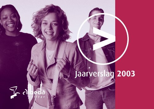 Jaarverslag Albeda College 2003