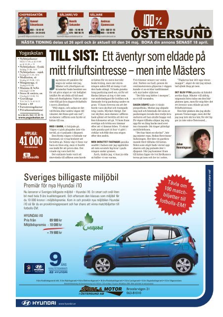 Ladda ner hela tidningen här. - 100 procent Östersund