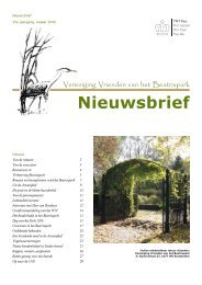 Nieuwsbrief najaar 2006 - Beatrixpark