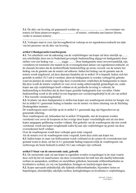 Koopakte (Acrobat PDF document 101kB)