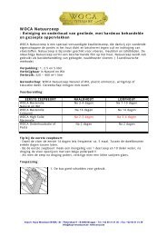 Gebruiksaanwijzing WOCA Natuurzeep