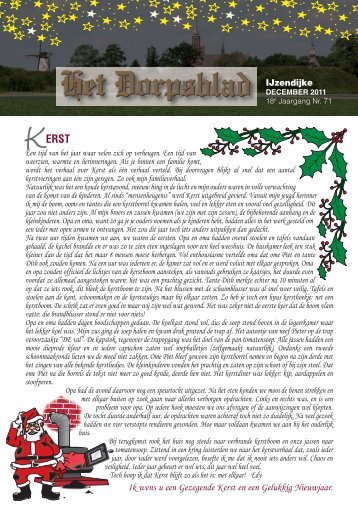 Dorpsblad december 2011 - IJzendijke-online