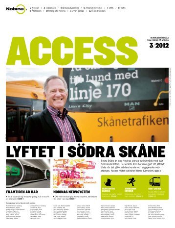 Access nr 3 2012 (pdf) - Nobina