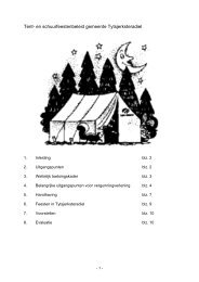 Tent- en schuurfeestenbeleid gemeente Tytsjerksteradiel - raad ...