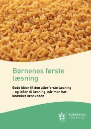 Børnenes første læsning - Nærum Skole