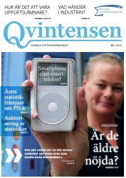 Qvintensen2012-02 - Statistikfrämjandet