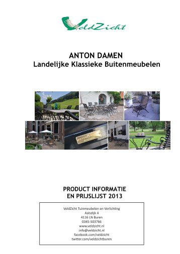 Anton Damen brochure 2013 - VeldZicht