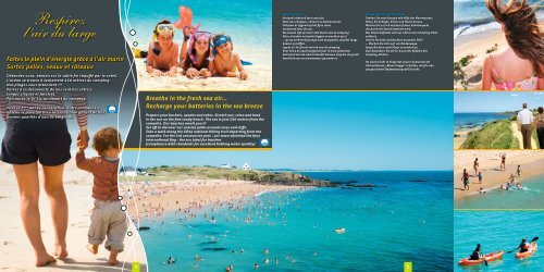 Brochure du camping - Camping Les Embruns