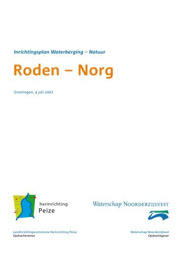 Inrichtingsplan Roden-Norg (2,7 Mb) - herinrichting Peize