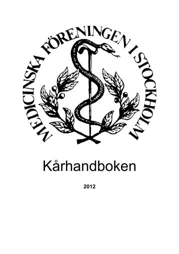 Kårhandboken - Medicinska Föreningen