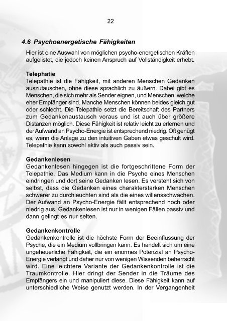 Regeln zu Kampf und Mystik als PDF - Phaenomenon