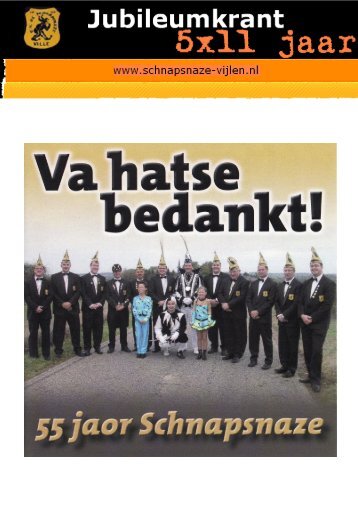 Krantje pagina volgorde A4 - de Schnapsnaze