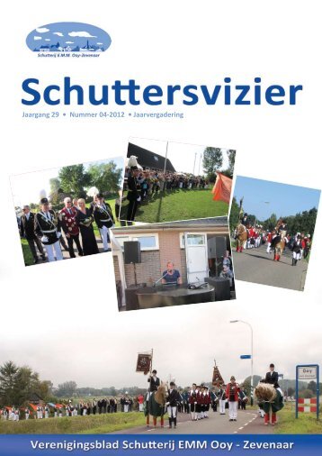 29e jaargang 4 2012 - Schutterij EMM