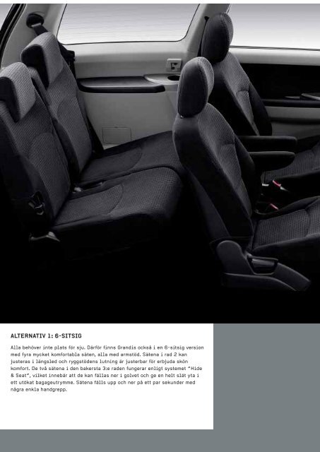 Broschyr Grandis 5d Kombi (pdf) - Mitsubishi