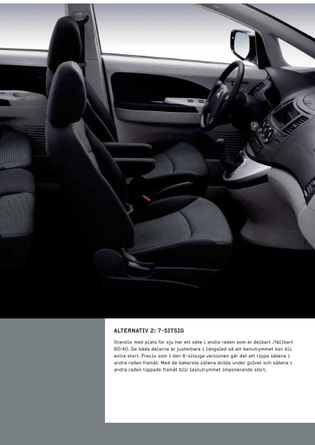 Broschyr Grandis 5d Kombi (pdf) - Mitsubishi