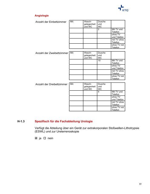 2007 - und Viszeralchirurgie, Knappschaftskrankenhaus Bottrop