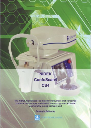 ConfoScan4 - NIDEK