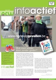 Infoactief maart 2013 - ACW regio Midden en Zuid West-Vlaanderen