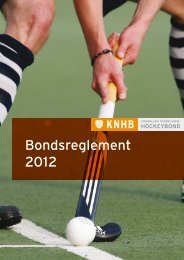 Bondsreglement 2012 - Knhb