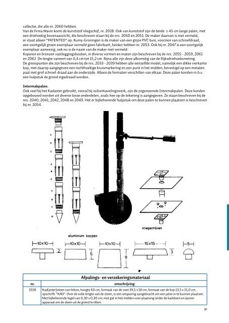 I. Landmeetkundige instrumenten