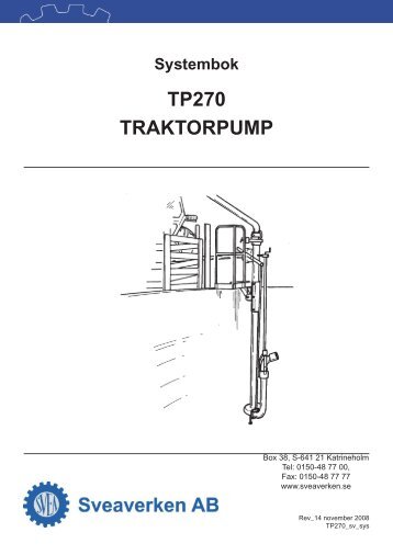 TP270 TRAKTORPUMP
