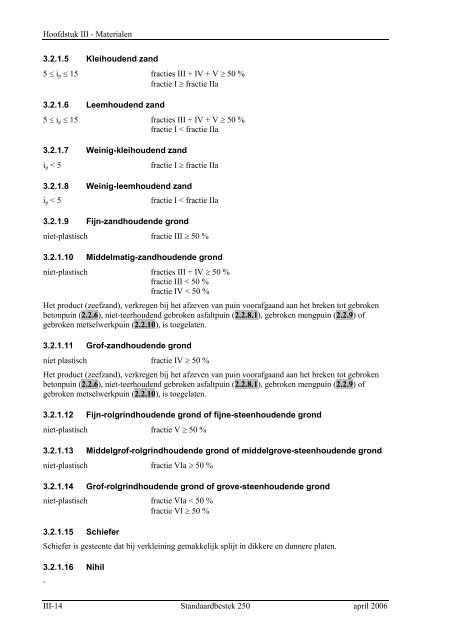Standaardbestek 250 voor de wegenbouw - versie 2.1